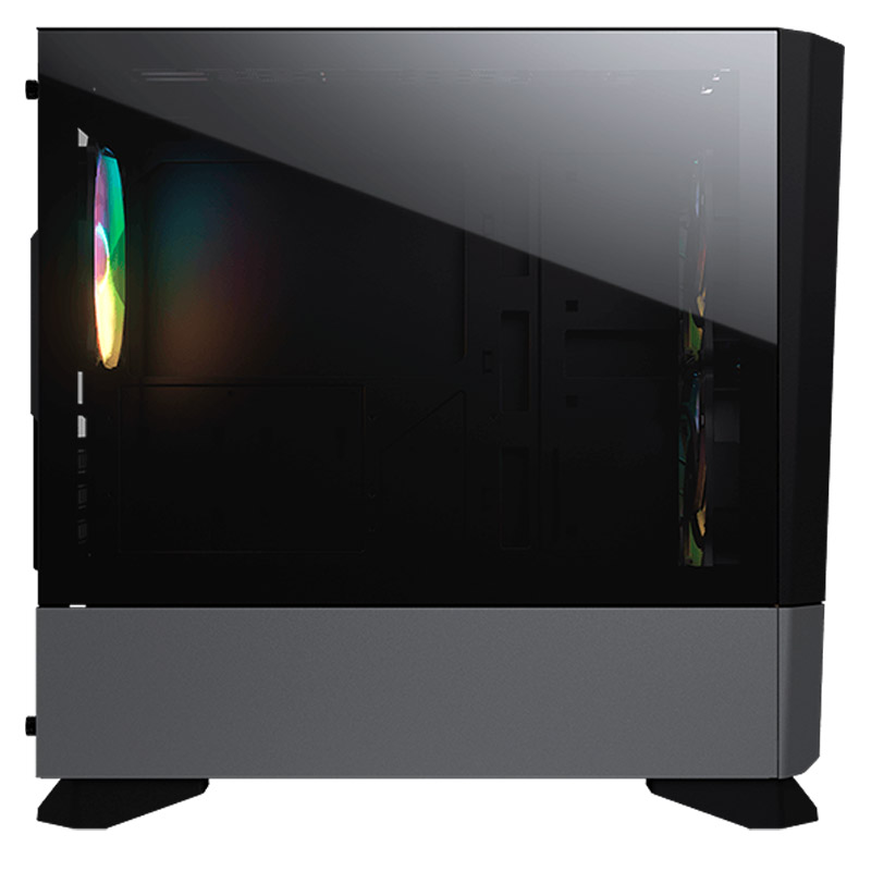 Case Gaming Cougar MG140 Air RGB Negro Vidrio Templado Media Torre Micro-ATX (Sin Fuente)