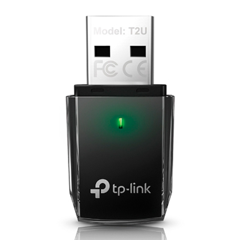 Adaptador de Red USB a Wi-Fi TP-Link Archer T2U Doble Banda AC600 600Mbps