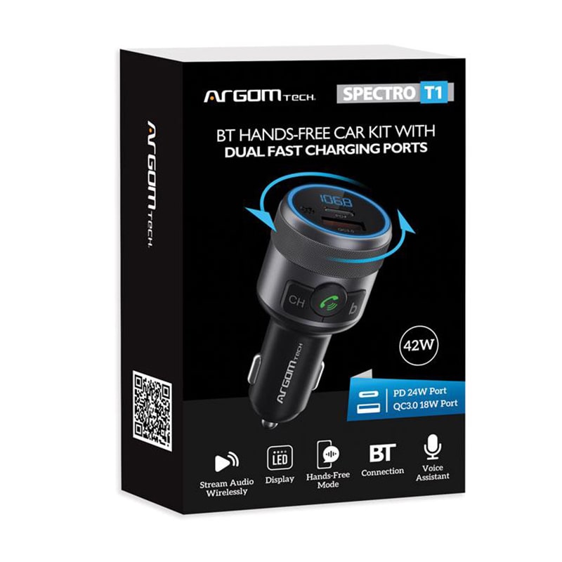 Adaptador Handsfree Argom para Carro USB/USB-C BT