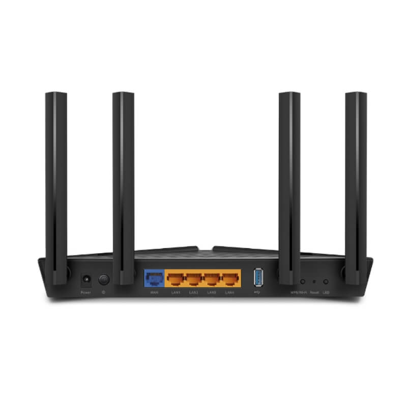 Router TP-Link Archer AX50 - AX3000 Doble Banda Wi-fi 6 2402Mbps 5Ghz 574Mbps 2.4Ghz 4 antenas