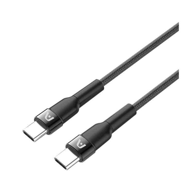 Cable USB-C a USB-C Argom ARG-CB-0047BK Fast Charge Negro