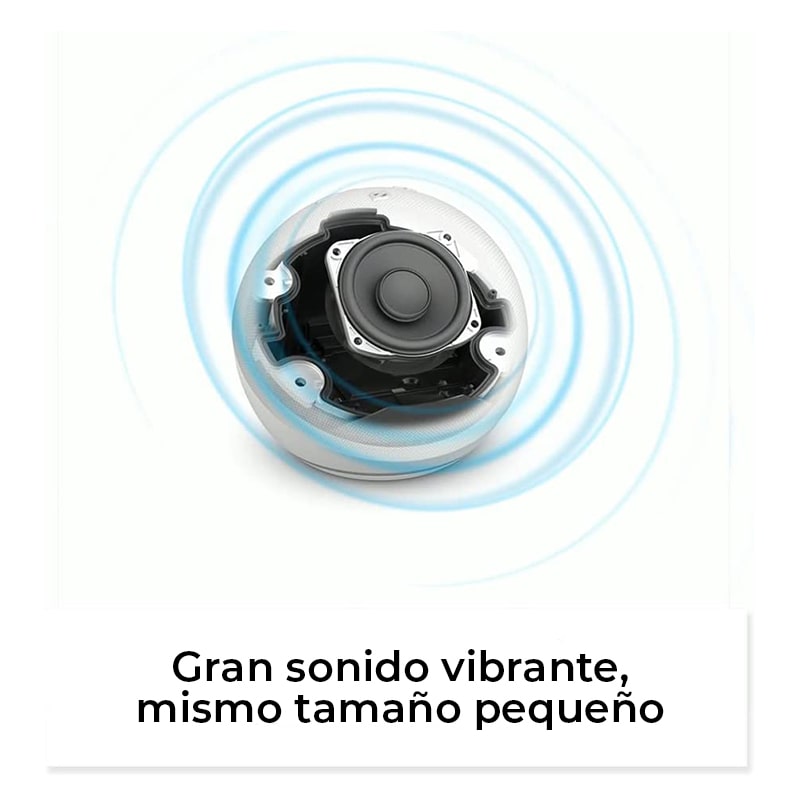 Bocina Inteligente Amazon Echo Dot (5th Gen, 2022) Blanco con Alexa