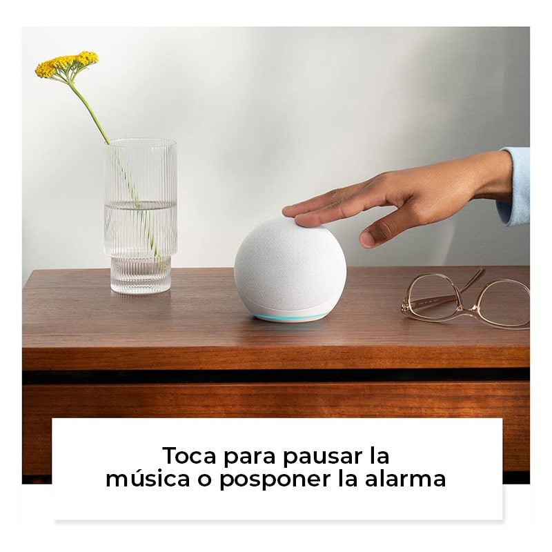 Bocina Inteligente Amazon Echo Dot (5th Gen, 2022) Blanco con Alexa