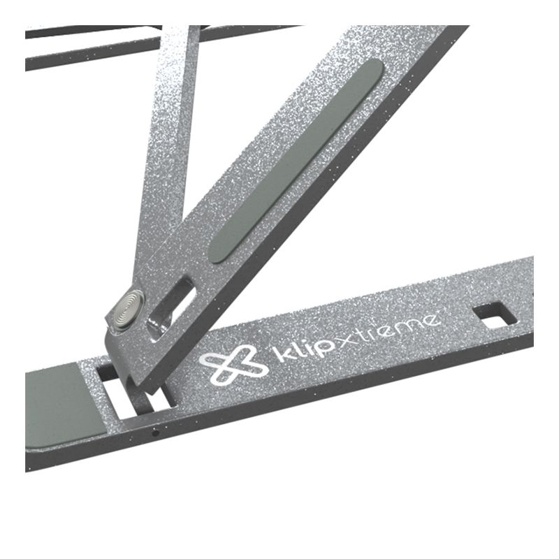 Soporte para Laptop Klip Xtreme KAS-002 Flexus 15.6" Plegable de Aluminio