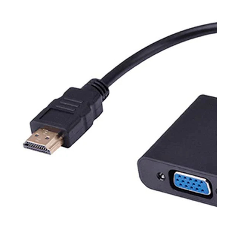 Adaptador HDMI a VGA Argom ARG-CB-0055 Macho-Hembra Negro