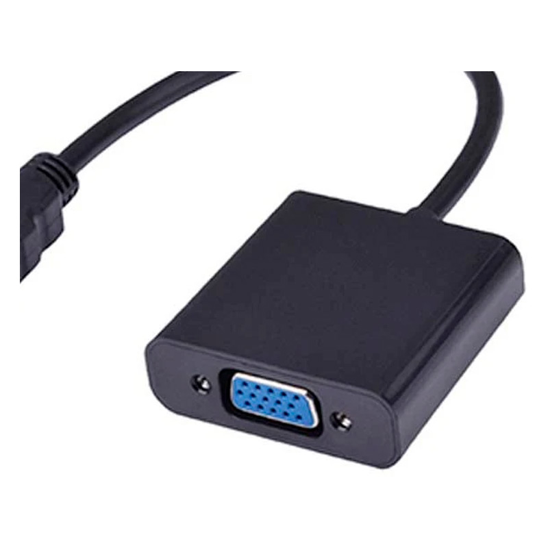 Adaptador HDMI a VGA Argom ARG-CB-0055 Macho-Hembra Negro