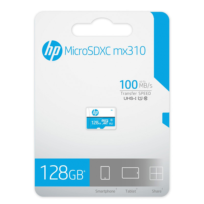 Memoria Micro SDXC HP 128GB Clase 10 UHS-I