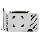 Tarjeta de Video 8GB GDDR6 MSI GeForce RTX 4060 Ventus 2X White 8G OC HDMI DP PCIe 4.0