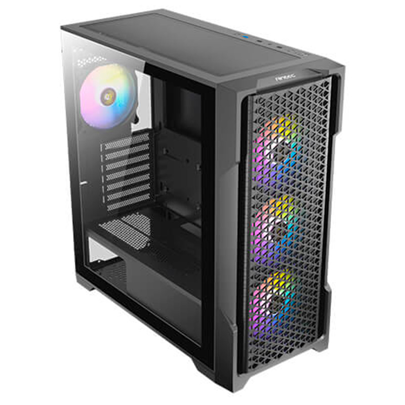 Case Gaming Antec AX90 Media Torre Vidrio Templado ATX Negro