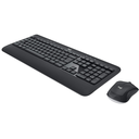 Teclado y Mouse Inalámbrico Logitech MK540 Advanced Negro Español