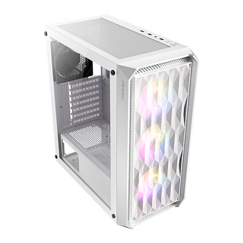 Case Gaming Antec NX292 Media Torre Vidrio Templado ATX Blanco