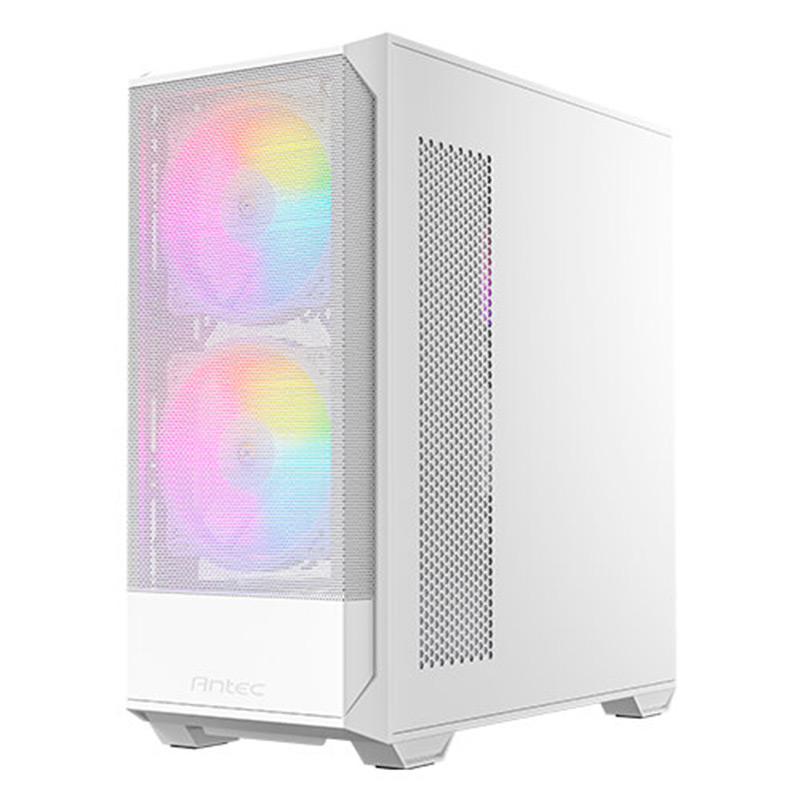 Case Gaming Antec NX416L Media Torre Vidrio Templado ATX Blanco