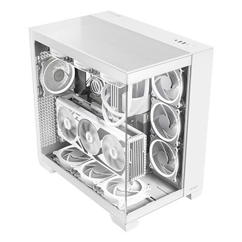 Case Gaming Antec C8 Full Torre Vidrio Templado ATX Blanco