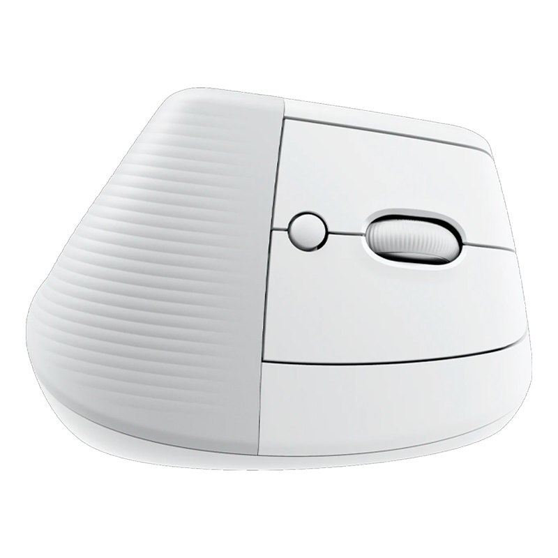 Mouse Logitech LIFT Ergonómico Inalámbrico Bluetooth + USB 4000DPI Blanco