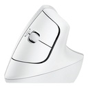 Mouse Logitech LIFT Ergonómico Inalámbrico Bluetooth + USB 4000DPI Blanco