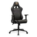 Silla Gaming Cougar Armor One V2 Negro Dorado