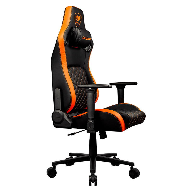 Silla Gaming Cougar Defensor Negro Naranja