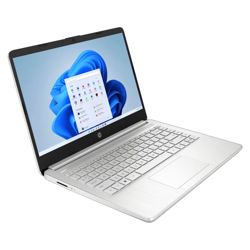 Laptop HP 14-dq5009nr 14" i3-1215U 8GB RAM 256GB SSD Gris Claro W11 Home Teclado Español