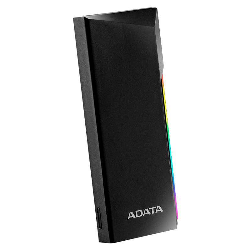 Enclosure M.2 ADATA EC700G RGB SATA USB-C USB 3.2 Negro