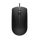 Mouse Alámbrico Dell MS116 Óptico 1000DPI Negro