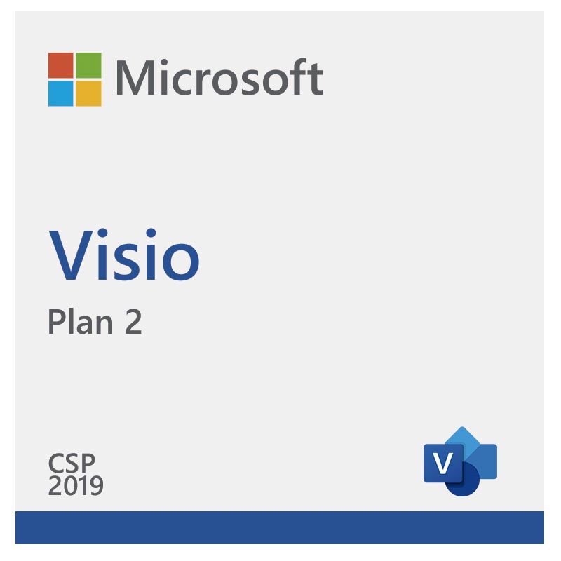 Licencia de Visio Plan 2 CSP 1 Año