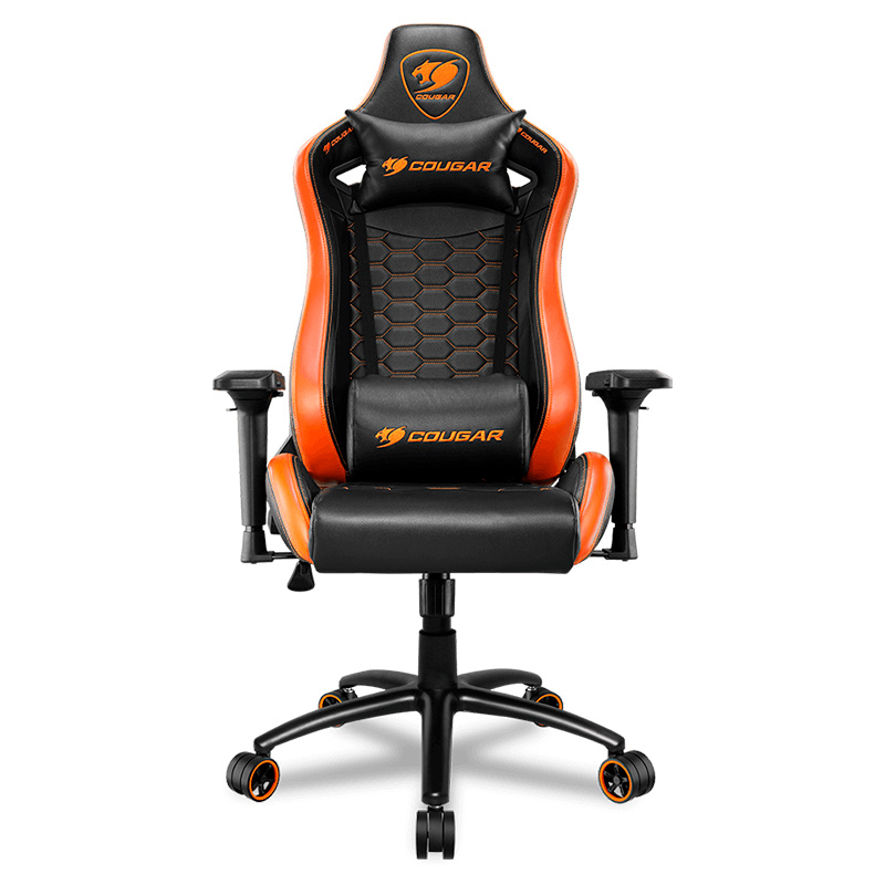 Silla Gaming Cougar Outrider S Negro/Naranja