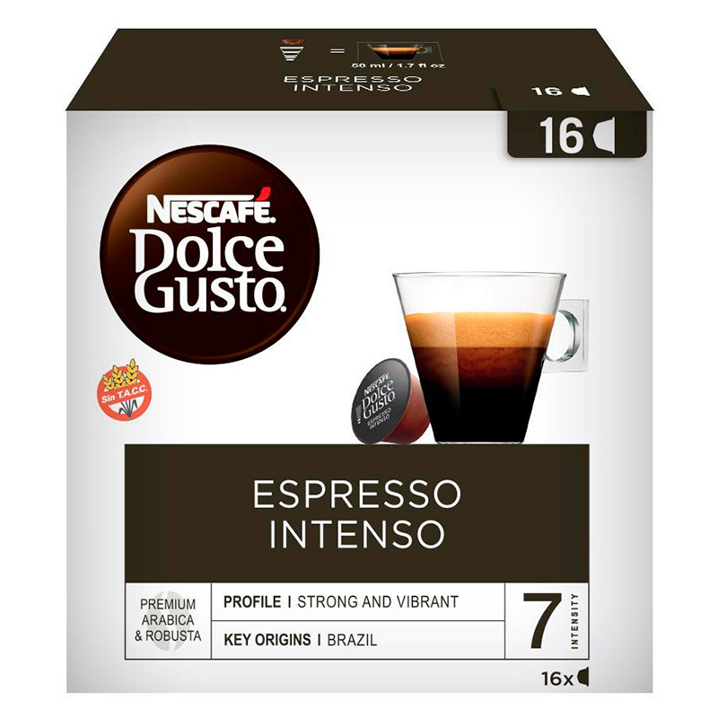 Cápsulas Nescafé Dolce Gusto Espresso Intenso