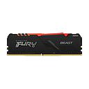 Memoria DDR4 DIMM 8GB Kingston Fury BEAST RGB 3200MHz Disipador Integrado