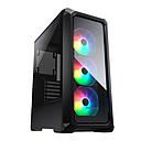 Case Gaming Cougar Archon 2 RGB Media Torre Vidrio Templado ATX Negro (Sin Fuente)