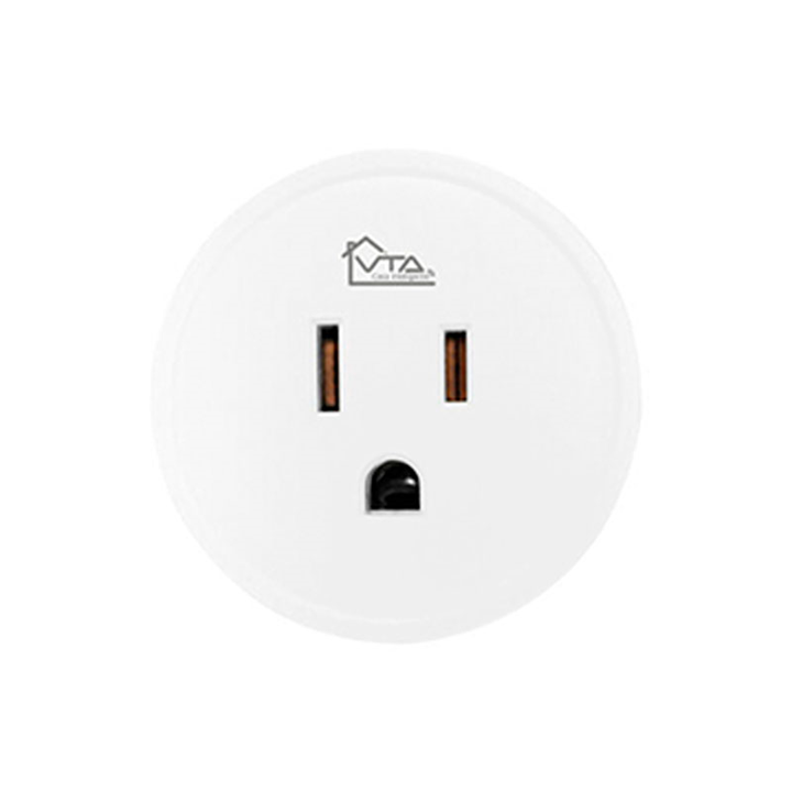 Tomacorriente Inteligente VTA+ Programable 1 Salida Smart Home Wi-Fi