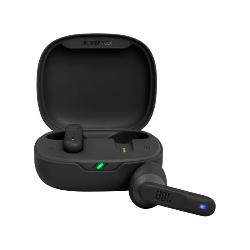 Audífonos Bluetooth JBL Vibe Flex in-ear con Micrófono Negro