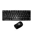 Teclado y Mouse Inalámbrico Agiler AGI-9895 Negro Español