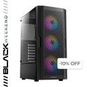 Case Gaming Antec AX20 Élite Media Torre Vidrio Templado ATX Negro (Sin Fuente)