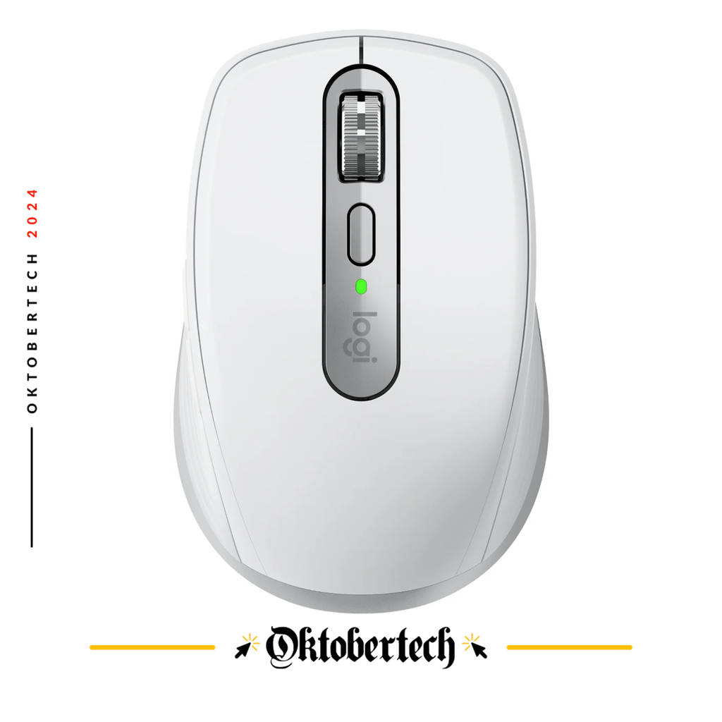 Mouse Inalámbrico Logitech Mx Anywhere 3S Darkfield 8000DPI Gris Pálido