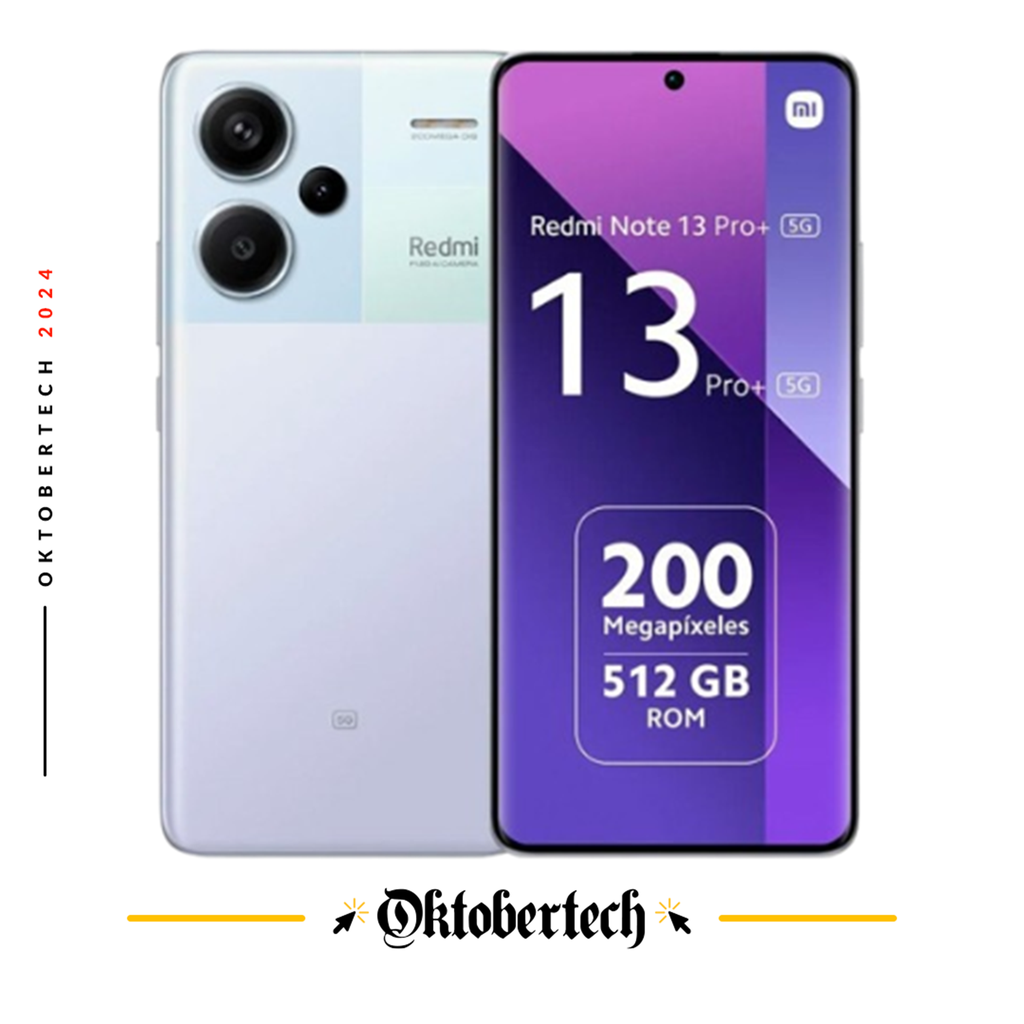 Celular Xiaomi Redmi Note 13 Pro+ 6.67" 512GB 12GB RAM Morado