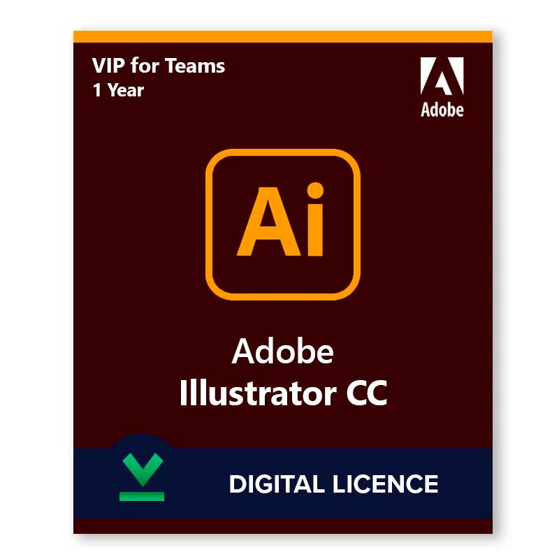 Licencia de Adobe Illustrator for Teams 1 Año