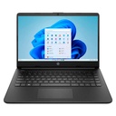 Laptop HP 14-DQ0761 14" Intel Celeron N4120 4GB RAM 128GB SSD Negro W11 Home S Mode Teclado Español