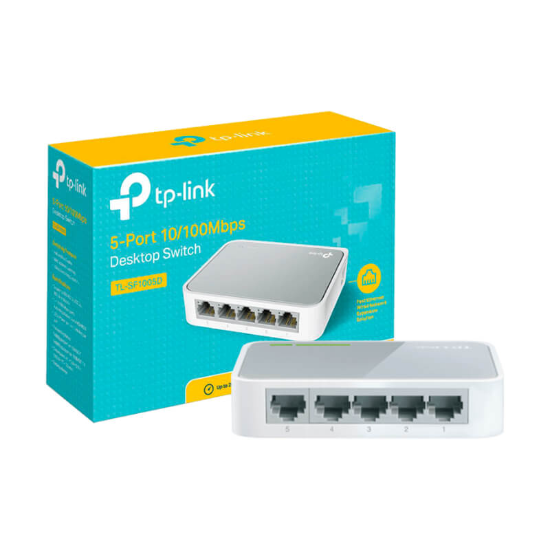 Switch TP-Link TL-SF1005D 5 Puertos 10/100Mbps