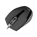 Mouse Alámbrico Klip Xtreme Galet Óptico 1000DPI Negro