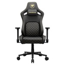 Silla Gaming Cougar Defensor Negro Dorado